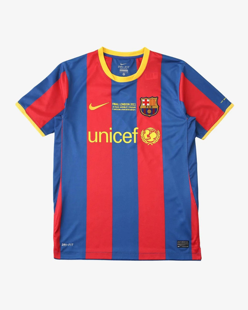 Barca 2010/11 Home Jersey UCL Final
