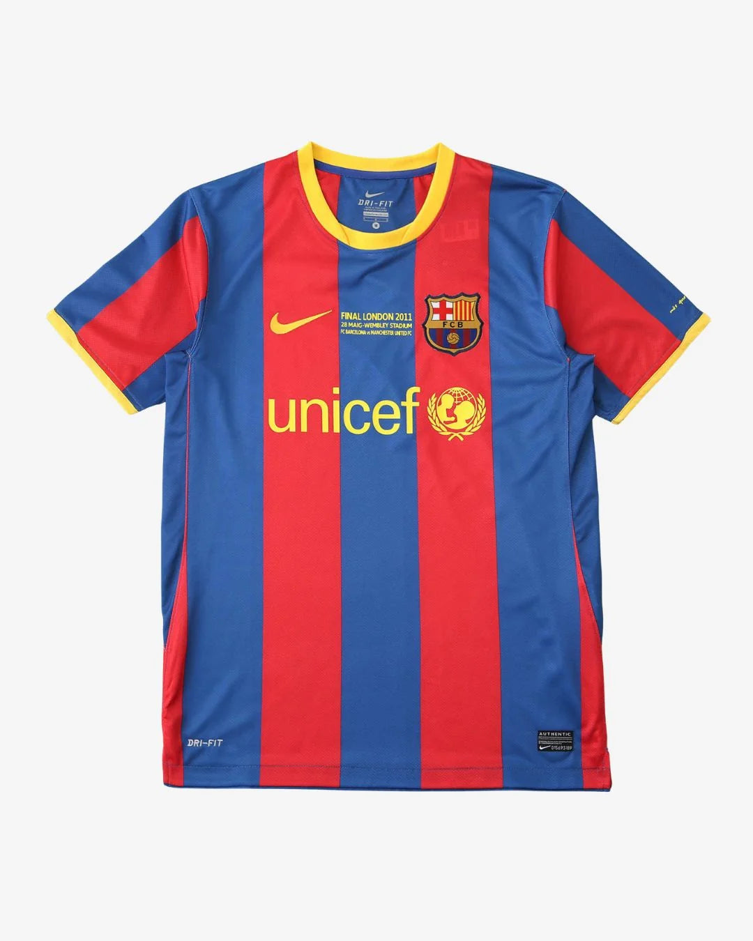 Barca 2010/11 Home Jersey UCL Final