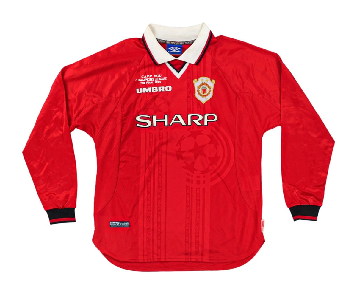 Man UTD 1999 UCL Final Long Sleeve Jersey